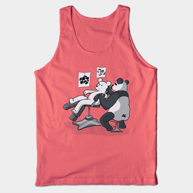 Tattoo panda artist Tank Top by aStro678